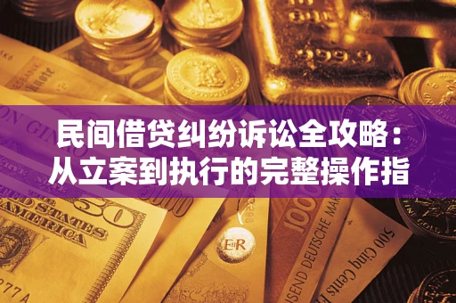 北京民间借贷纠纷诉讼全攻略：从立案到执行的完整操作指南