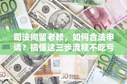 北京司法拘留老赖，如何合法申请？搞懂这三步流程不吃亏！