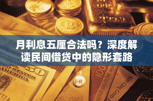 北京月利息五厘合法吗？深度解读民间借贷中的隐形套路