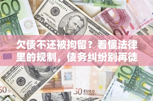 北京欠债不还被拘留？看懂法律里的规制，债务纠纷别再徒劳奔波