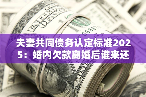 北京夫妻共同债务认定标准2025：婚内欠款离婚后谁来还？