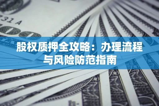 北京股权质押全攻略：办理流程与风险防范指南