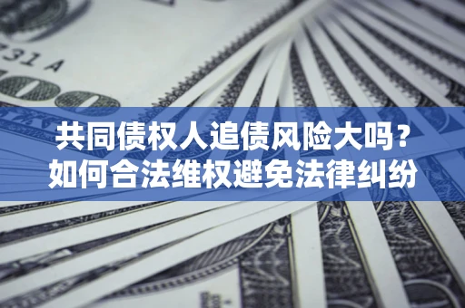 北京共同债权人追债风险大吗?如何合法维权避免法律纠纷? 北京共同债权人追债风险大吗?如何合法维权避免法律纠纷?