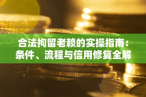 北京合法拘留老赖的实操指南：条件、流程与信用修复全解析